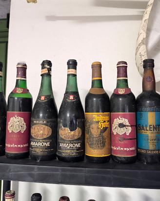 Lotto di Vini Antichi e Liquori,Sigillati