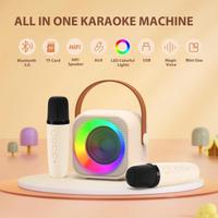 karaoke per bambini con 2 mic e cassa bluetooth