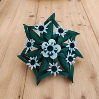 Stella Natalizia/Alpina Decorativa in Feltro (Diam