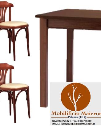 Set Sedie Tavoli Arredamento Bar Ristorante cod556