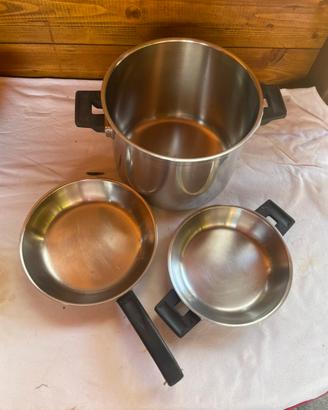 Set 3 Pentole Barazzoni Triplen – Inox 18/10