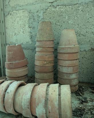 Vasi terracotta misura 14 e misura 8