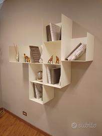 libreria sospesa componibile 