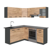 Cucina nuova ad angolo Rick Quercia/Antracite