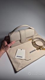 Bag Jacquemus Grand Bambino Beige