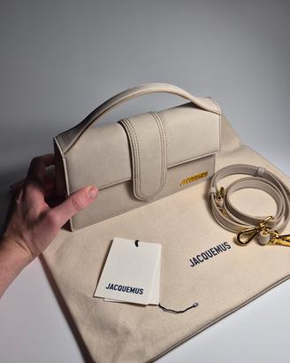 Bag Jacquemus Grand Bambino Beige