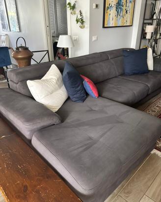 Divano Dondi Salotti con chaise longue
