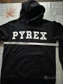 felpa PYREX nera tg. 10/12