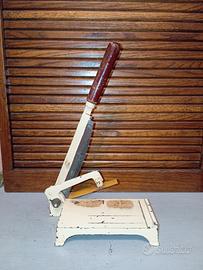 rara e mini taglierina vintage per fotografie