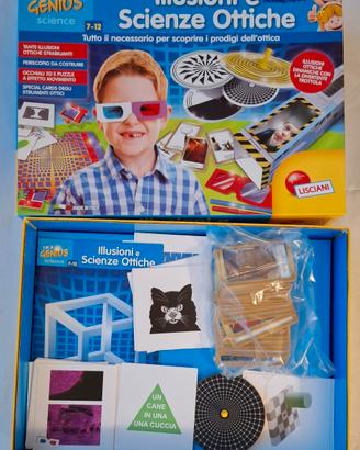 Gioco da tavolo educativo ILLUSIONI OTTICHE