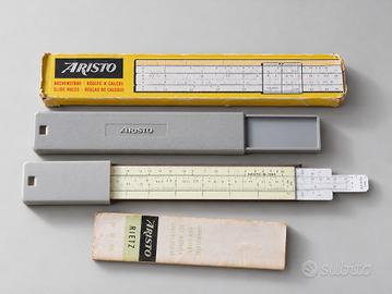 Lotto regoli e strumenti da disegno Aristo