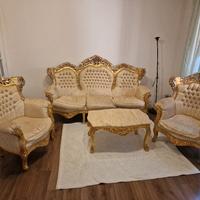 divano salotto stile barocco