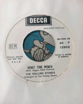 dischi a 45 giri dei ROLLING STONES e vari