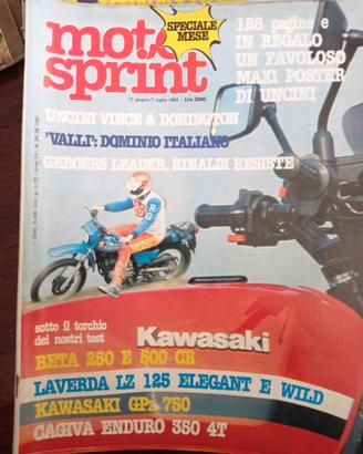 Rivista MOTOSPRINT numero 24 del 1982