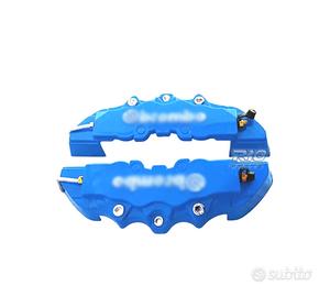 COPRI PINZE A 4 PISTONI LOOK BREMBO BLU