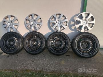 cerchi acciaio 17 pollici