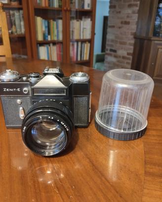 Zenit E con Jupiter-9 85mm f2