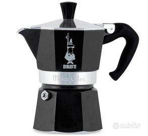 Moka Express Color, 3 Tazze, Manico Anti Scottatur