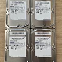 4 Memorie HDD da 500GB ognuno