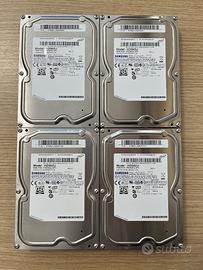 4 Memorie HDD da 500GB ognuno