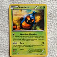 Karrablast 8/101 Carte da Gioco Pokemon Vittorie R
