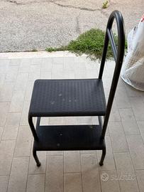 Scaletta/sgabello/corrimano 2 grad, antracite