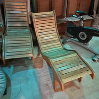 Chaiselongue legno