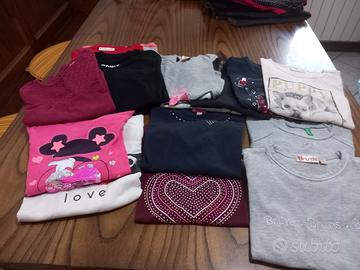 stok abbigliamento  6/7 anni
