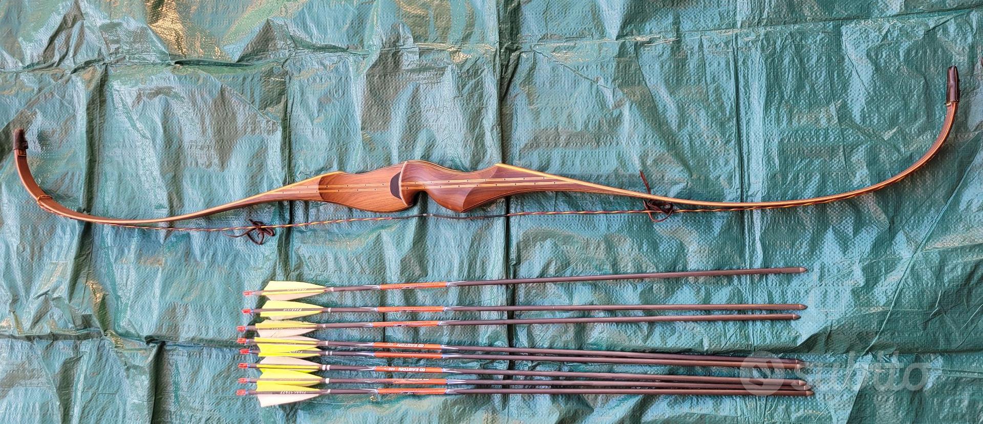 Corda Endless Per Tiro Con L'arco Corda Per Arco Ricurvo Avalon Tyro In Dacron B50 - Bianca Con Servizio Nero Corda Arco - Foto 11