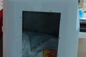 Consolle nautica per barca/gommone in vetroresina