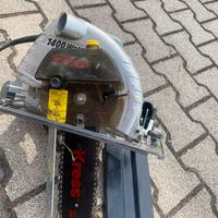 Taglio travi a squadro krees 1400 HKS