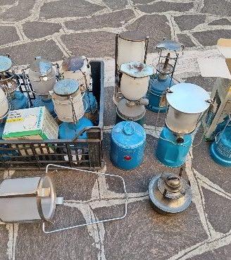Stock 10 Lampade Campeggio a gas