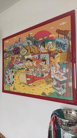 Puzzle Flintstones 1000 pezzi Vintage anni 90