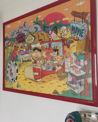 Puzzle Flintstones 1000 pezzi Vintage anni 90