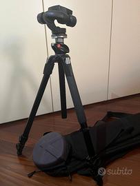 Manfrotto 190 XPROB + testa 490 MG e sacca