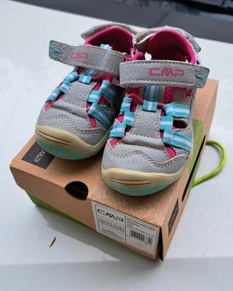 sandali trekking CMP tg. 20 bambina