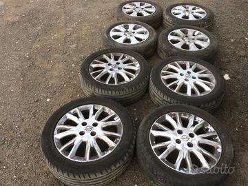 Cerchi e gomme opel ataco 4 e 5 buloni