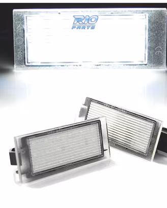 LUCI TARGA A LED RENAULT CLIO MEGANE LAGUNA TWINGO