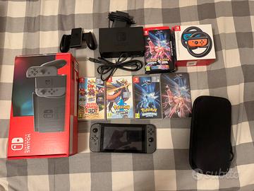 Nintendo Switch 1 + Videogiochi + Accessori