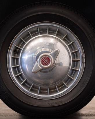 4 borchie per FIAT 600 fuoriserie Viotti