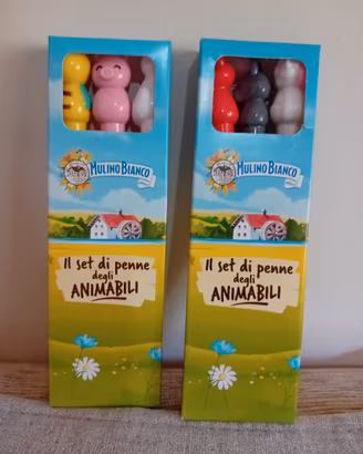 Set di Penne Animabili Mulino Bianco 2026 NUOVE