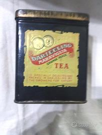 Maraviglia Tea Scatola in latta. anni 30-40