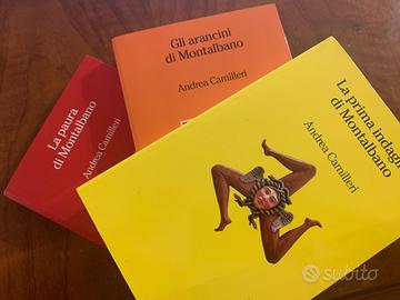3 romanzi di A. Camilleri