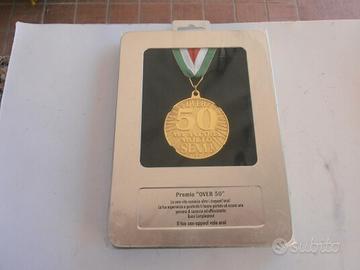 Medaglia over 50 - humour gift