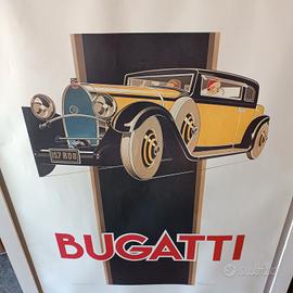 Poster BUGATTI di Renè Vincent  Anni 60