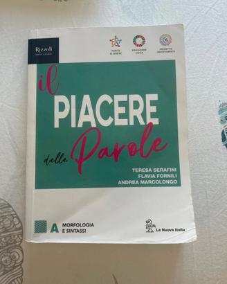 Libro grammatica il piacere delle parole