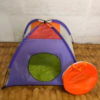 Tenda con tubo e palline