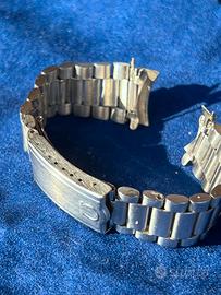 Bracciale omega vintage acciaio