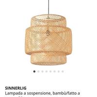 Lampada bambù Sinnerlig Ikea