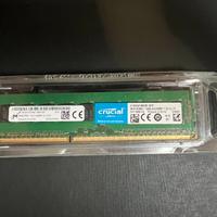 RAM 8GB Crucial DDR3 1866MHz ECC UDIMM per Mac Pro